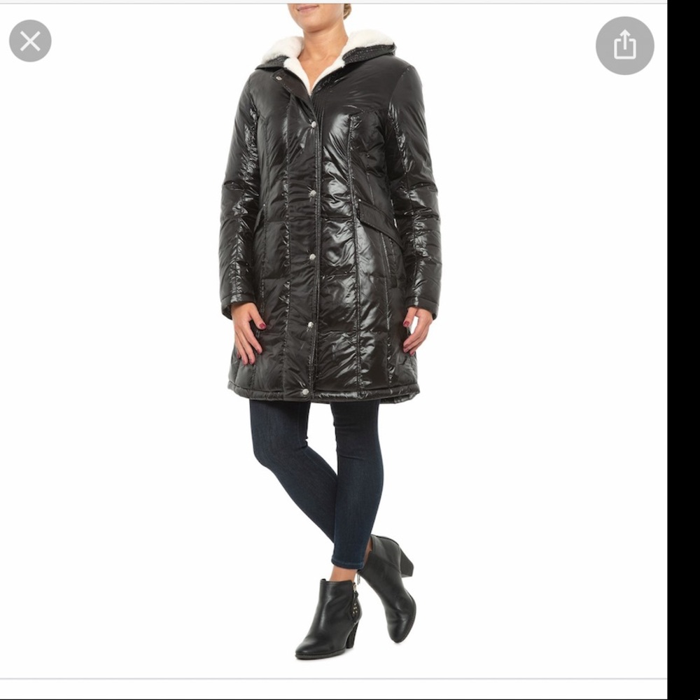 Aspen Lacquer Jacket - Faux-Fur Lined